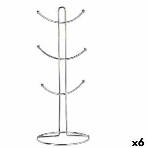 Becheraufhänger Kinvara Silberfarben Silber Metall 16 x 39 x 16 cm ...