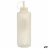 Sauce Boat Kinvara Transparent Plastic 1 L 8 x 25 x 8 cm (12 Units)...