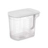 Food Preservation Container Kinvara Grey Transparent 2,5 L 20,5 x 1...