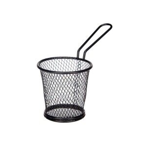 Panier de présentation apéritif Kinvara Noir Métal 15 x 11,5 x 8 cm...