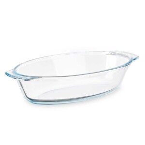 Plat à Gratin Vivalto Transparent Verre Borosilicaté 700 ml 23,6 x ...