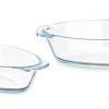 Plat à Gratin Vivalto Transparent Verre Borosilicaté 700 ml 23,6 x ...