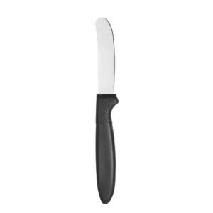 Messerset Kinvara Schwarz Silberfarben Edelstahl Kunststoff 17 cm 1...