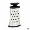 Grater Kinvara Black Silver Stainless steel TPR 9 x 15,5 x 4,2 cm 8...
