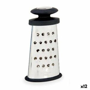 Reibe Kinvara Schwarz Silberfarben Silber Edelstahl TPR 9 x 15,5 x ...