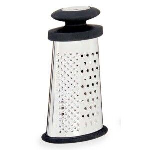 Grater Kinvara Black Silver Stainless steel TPR 9 x 15,5 x 4,2 cm 8...