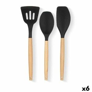 Küchenutensilien Set Kinvara KT190069 KT190069 Holz Silikon 20 x 32...