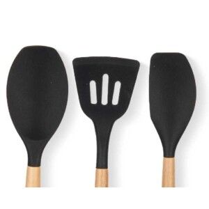 Küchenutensilien Set Kinvara KT190069 KT190069 Holz Silikon 20 x 32...