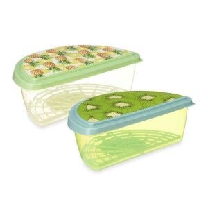 Lunchbox Leknes Kunststoff Ananas Kiwi 1,2 L Obst (24 Stück) |  Bro...