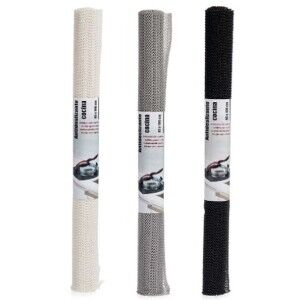 Non-slip Mat Kinvara White Black Grey Rubber 45 x 0,1 x 100 cm 4,5 ...