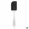 Cooking Spatula Kinvara Black Transparent Silicone Plastic 5 x 23,5...