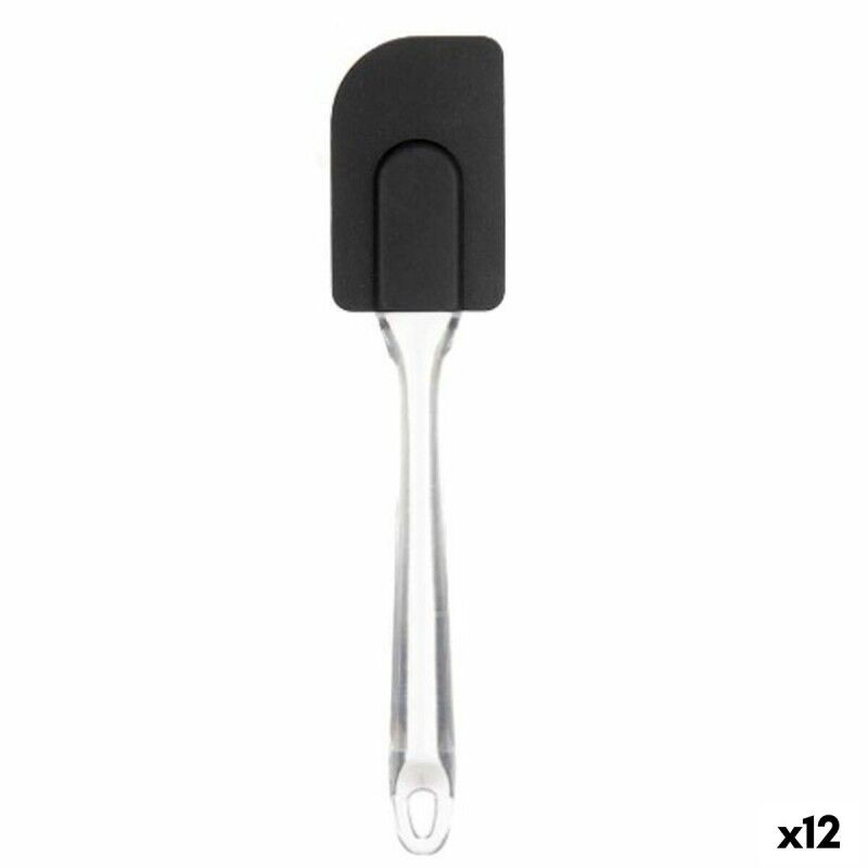 Küchenspatel Kinvara Schwarz Durchsichtig Silikon Kunststoff 5 x 23...