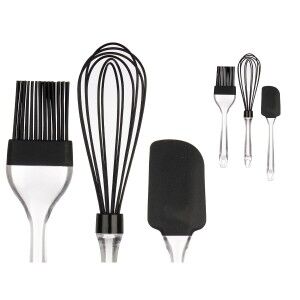 Set of Kitchen Utensils Kinvara KT11-5521D KT11-5521D Silicone Plas...