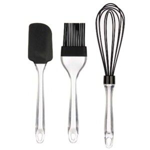 Set of Kitchen Utensils Kinvara KT11-5521D KT11-5521D Silicone Plas...
