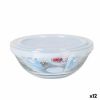Round Lunch Box with Lid Duralex FreshBox 310 ml (12 Units)  |  Lun...
