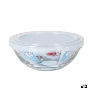 Round Lunch Box with Lid Duralex FreshBox 310 ml (12 Units)  |  Lun...