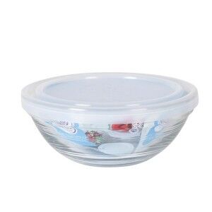 Round Lunch Box with Lid Duralex FreshBox 310 ml (12 Units)  |  Lun...
