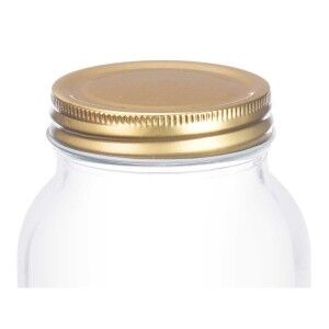 Topf Vivalto Durchsichtig Gold 950 ml (12 Stück) |  Brotdosen, Lebe...