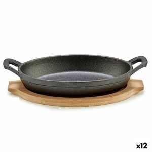 Tapas Servierpfanne Kinvara 1277SJ5103 1277SJ5103 Braun Grau Holz 2...