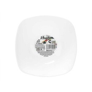 Bol pour Apéritifs Vivalto LFW-50 LFW-50 Blanc Verre opalin Carré 1...