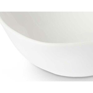 Bol pour Apéritifs Vivalto Blanc Verre opalin Carré 11 x 4 x 11 cm ...