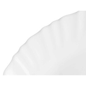 Plat à Gratin Vivalto Blanc Verre opalin 34 x 2,5 x 25 cm 35 x 2,5 ...