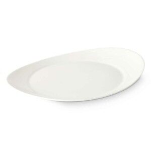 Assiette plate Vivalto Blanc Verre opalin 30,5 x 3 x 26 cm (18 Unit...