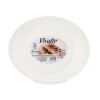 Assiette plate Vivalto Blanc Verre opalin 30,5 x 3 x 26 cm (18 Unit...