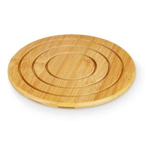 Table Mat Kinvara 897 897 Natural Bamboo Circular 19 x 1 x 19 cm (2...