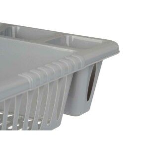 Draining Rack for Kitchen Sink Kinvara Silver 40 x 8 x 29,5 cm (24 ...