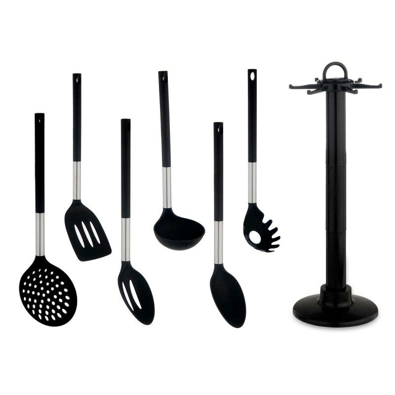 Set of Kitchen Utensils Kinvara Wood Metal polypropylene Plastic PB...