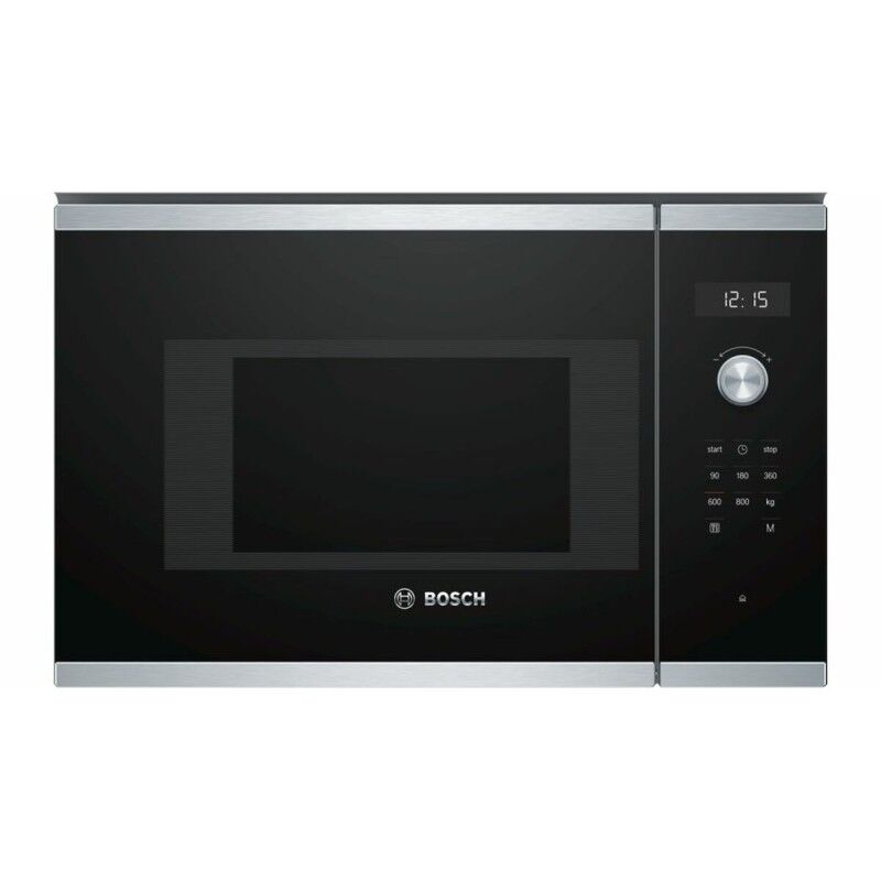 Mikrowelle BOSCH BFL524MS0 Schwarz/Silberfarben 800 W |  Mikrowelle...