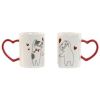 2 Piece Mug Set Home ESPRIT Love White Red Cats |  Cups and Thermos...