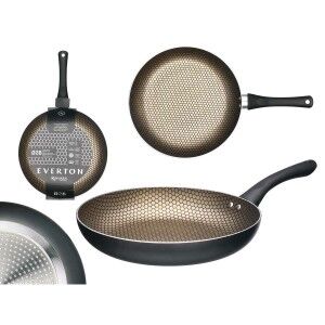 Poêle anti-adhésive Kinvara Noir Aluminium Bakélite Induction 28 cm...