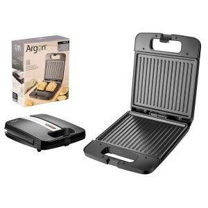 Sandwichtoaster Argon Schwarz Stahl 1400 W |  Sandwich-Toaster   | ...