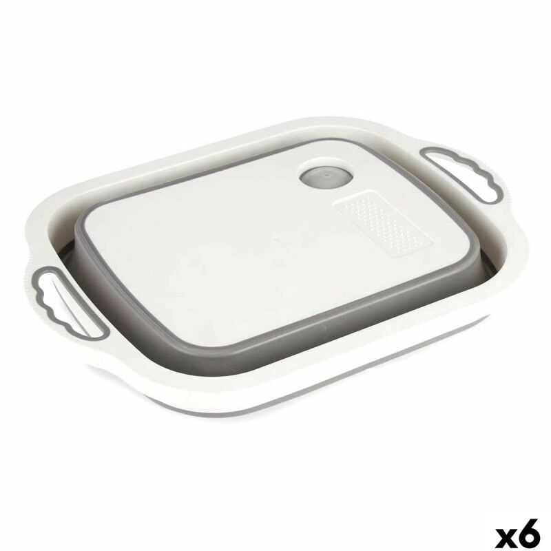 Planche à découper Kinvara Blanc Gris 29,8 x 5 x 40 cm (6 Unités) |...