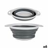 Sieb Kinvara Weiß Grau Polypropylen TPR 25 x 20 x 8,5 cm 25 x 3 x 2...