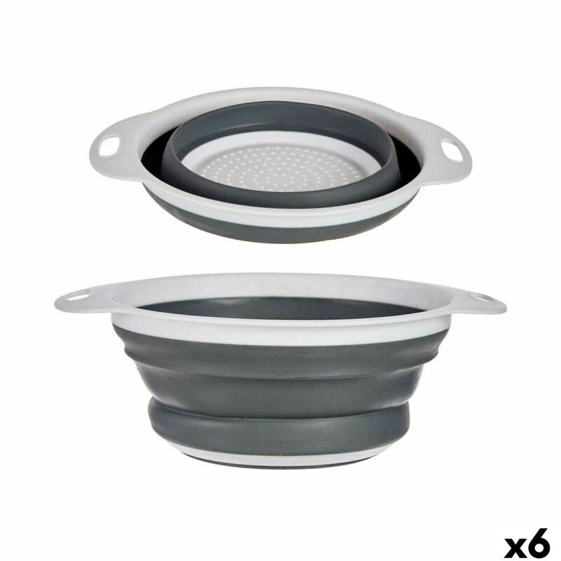 Sieb Kinvara 81604 81604 Weiß Grau Polypropylen TPR 25 x 20 x 8,5 c...