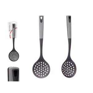Schaumlöffel Kinvara Schwarz Grau TPR PBT 10 x 35 x 2 cm (12 Stück)...