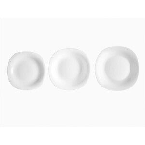 Service de Vaisselle Vivalto Blanc Verre opalin (2 Unités) |  Assie...