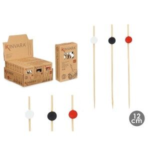 Ensemble de brochettes pour barbecue Kinvara Bambou (24 Unités) |  ...