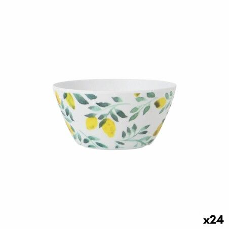 Snack Bowl La Mediterránea Lemon 15 x 8 cm (24 Units)