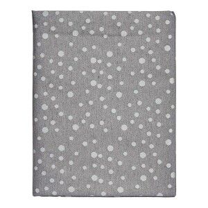 Tischdecke Kinvara Weiß Grau Jacquard