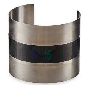Wine Thermometer Kinvara Black Silver Stainless steel (12 Units) | ...