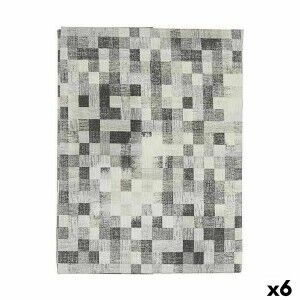 Stain-proof tablecloth Kinvara Grey Thin canvas Anti-stain Frames 1...