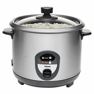 Rice Cooker Tristar RK-6127 Grey Black/Silver Silver Stainless stee...