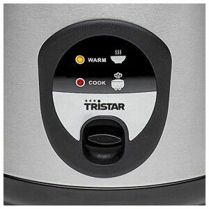 Rice Cooker Tristar RK-6127 Grey Black/Silver Silver Stainless stee...