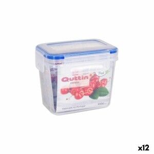Lunch box Quttin Quttin Rectangular 1 L 15 x 10 x 12 cm (12 Units) ...
