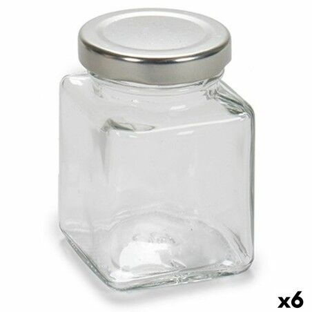 Topf Vivalto 01-0503 01-0503 Durchsichtig Silberfarben 100 ml (6 St...