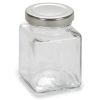 Topf Vivalto Durchsichtig Silberfarben 100 ml (6 Stück) |  Brotdose...